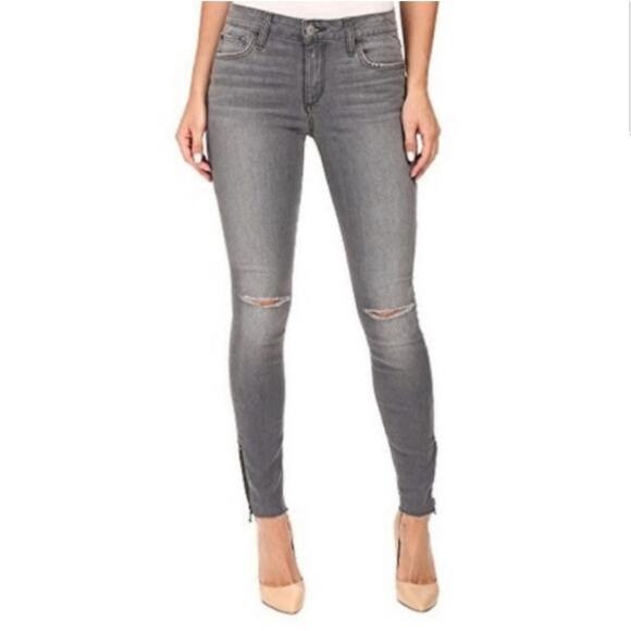 Joe’s Jeans | Mando Mid-rise Skinny Ankle Jeans | 29 Gray Black - Picture 1 of 10